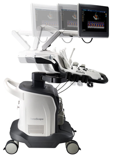 Smart Color Trolley Ultrasound machine, SonoScape S40 Doppler