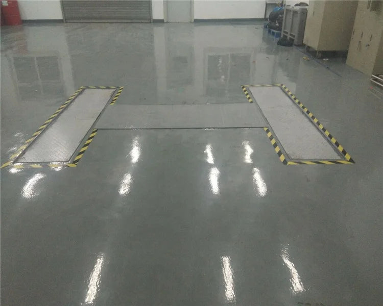 Floor clear hydraulic 2post inground car lift