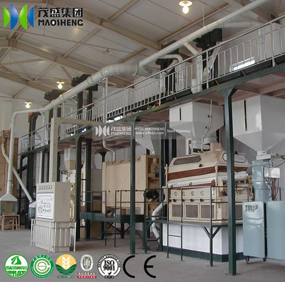 New machinery Rice Seeds Machine 5ZT soy bean seed cleaning grading sorting packing line for sale wheat cleaning machine