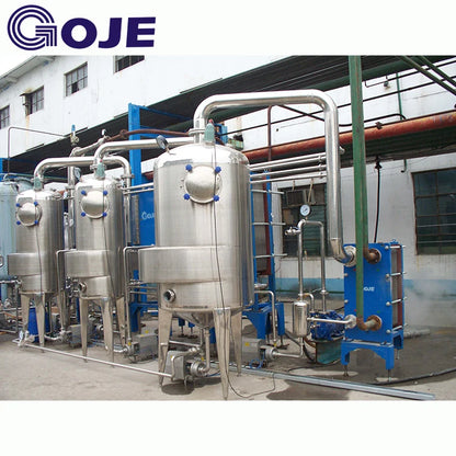 Industrial Vaccum Water Evaporation Evaporators Multiple Effect Wastewater Evaporator System
