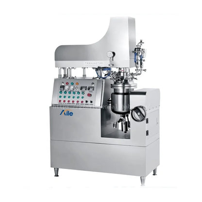 Aile 50L 100L 200L 300L 500L liquid foundation face cream vacuum making machine vacuum homogenizing mixer equipment