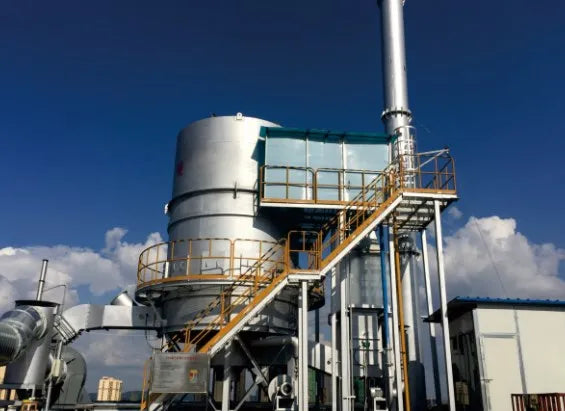 Waste Gas VOCs Exhaust Gas Treatment RTO Regenerative Thermal Oxidizer For Film coating SBS Industry Environmental Protection