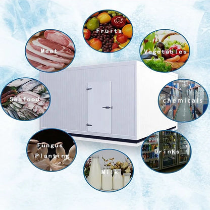 Hot fruit and vegetables Large cold storage freezer room 20000 tons