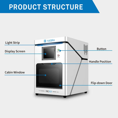 Yucera hot sale YRC-5X -5 axis cad cam dental milling machine Hot CADCAM Dental Zirconia With Dental Lab Dental Milling machine