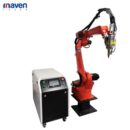 High Power Fiber Laser Welding Robot for Metal Fabrication