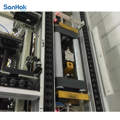 Free Flow Conveyor Dish Washing Equipment Production Line For Dishwasher Production