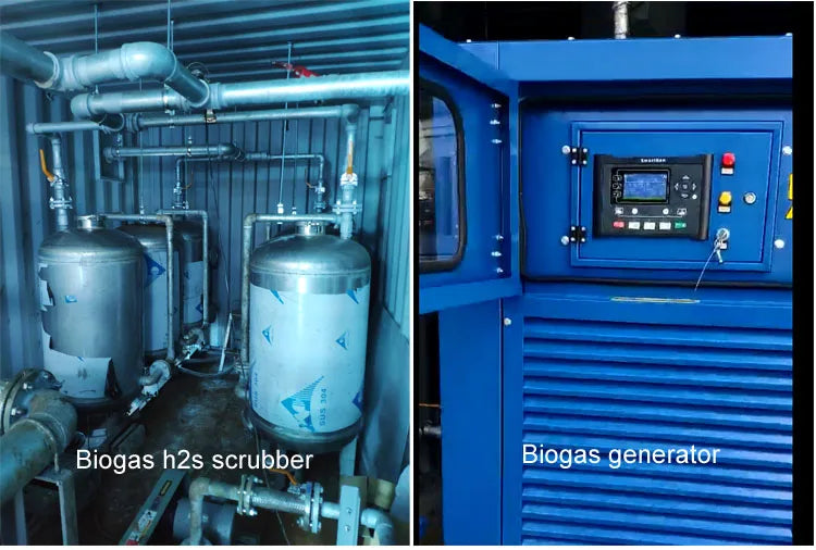PUXIN 20FT Complete Bio Gas Plant Bio Digestor System to Get Biogas Electricity and Fertilizer from Livestock manure