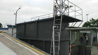 Integrated MBBR biochemical sewage treatment equipment system