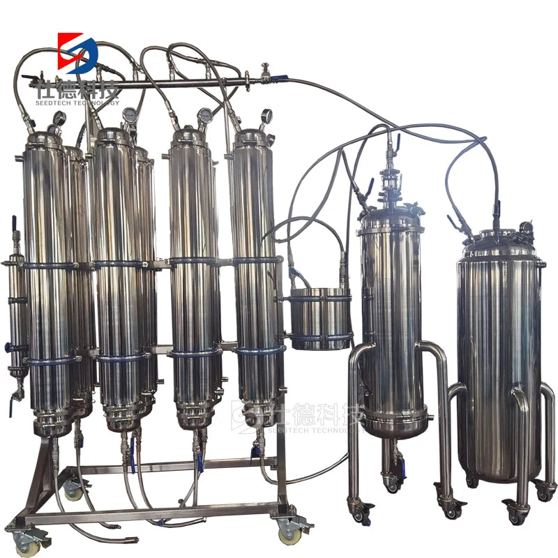 Output large plant closed loop extractor butane extractors close loop extraction system 80lb