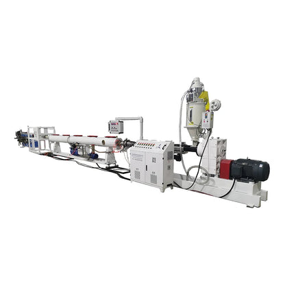 Flexible HDPE Plastic Pipe Tube Water Supply Drainage Single Screw Irrigation Extrusion Making Machine Line