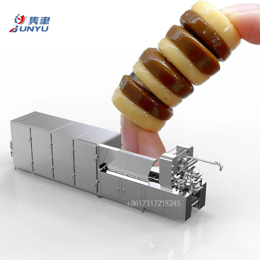 300kg/h Hard candy depositing production line candy making machines for candy factory manufacture