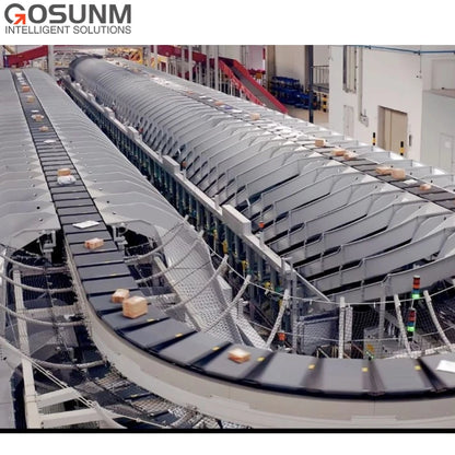 Factory Manufacturing Intelligent Express Parcel Sorting and Conveying System Professional DWS Circulation Sorting Line