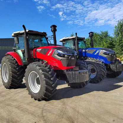 free shipping 150hp 200hp large farm tractor heavy duty with agricultural accessories whole sale price good quality