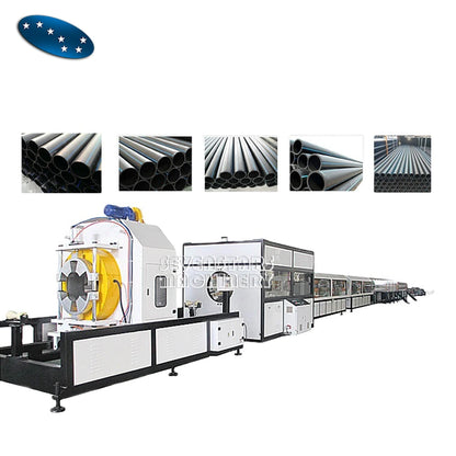 Sevenstars PE Gas Pipe Processing Production Line  Irrigation Pipe Water Supply Pipe Plastic extrusion line