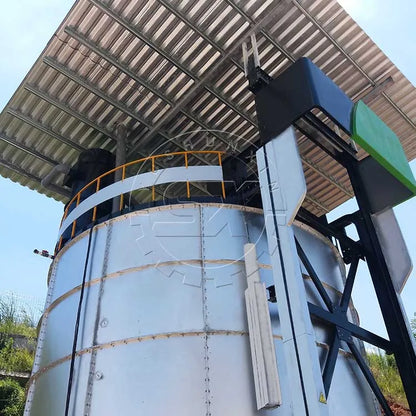 Large Capacity Fully Automatic Organic Fertilizer Cow Dung Fermentation Pot for Sale Supplier