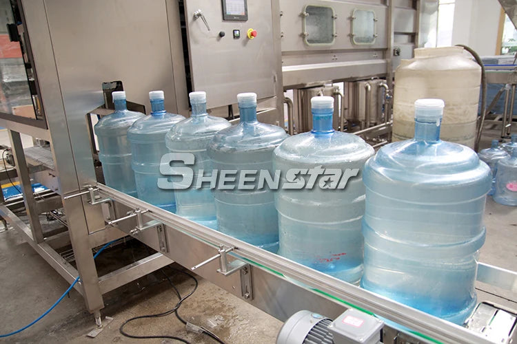 450 bph automatic 5 gallon 20 liter bottled water filling machine