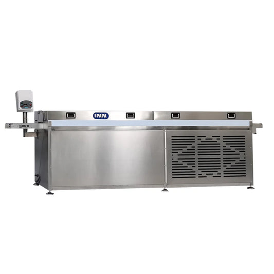 Good feedback Small Chocolate Coating Covering Mini Chocolate enrober Enrobing Machine Fan conveyor cooling tunnel