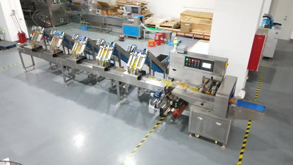 New Design Fully Automatic Popsicle Ice Lolly Packaging Machine Neatly Arranged Packaging Machine