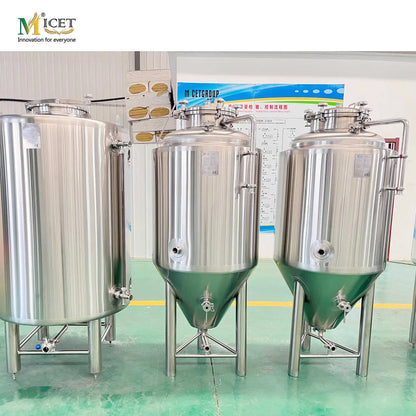 MICET 200l 250L 300L Nano Brewery Beer Equipment Electric Heating Microbrewery Equipment with Fermentation Tank for Restaurant