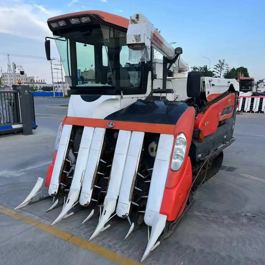 Kubota harvester machine arn698 er587 used combine harvester