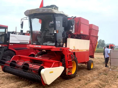 CE  automatic self-propelled combine peanut  harvester