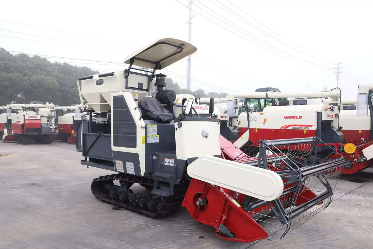 China World Ruilong 4LZ-4.0E Combine Harvester for Rice and Wheat