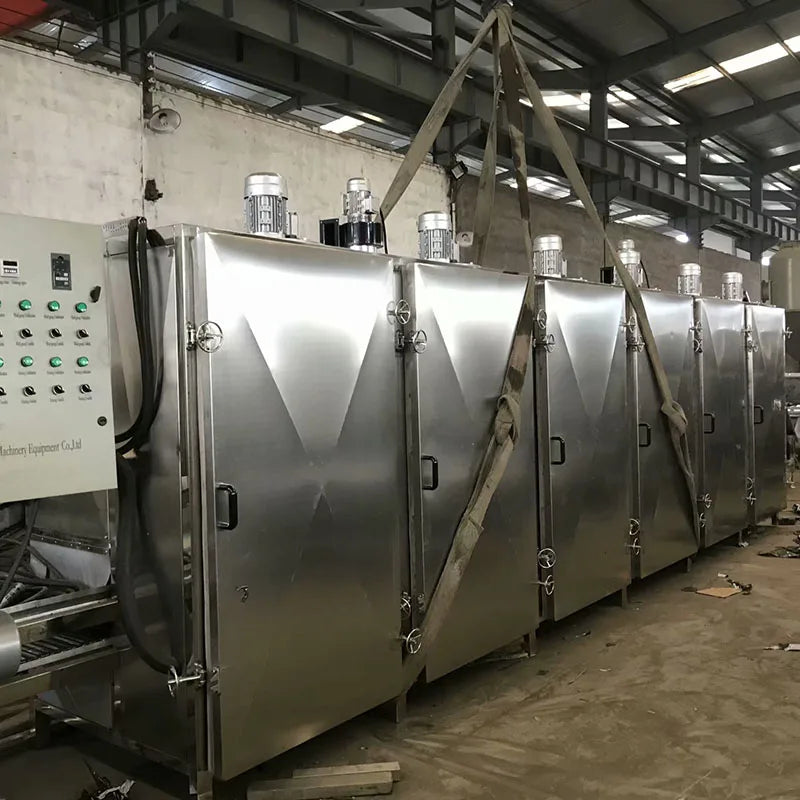 Continuous Conveyor Mesh Belt Dryer For Chili Ginger Spice Cassava Chips Fruits Seafood Belt Dryer Drying Machine