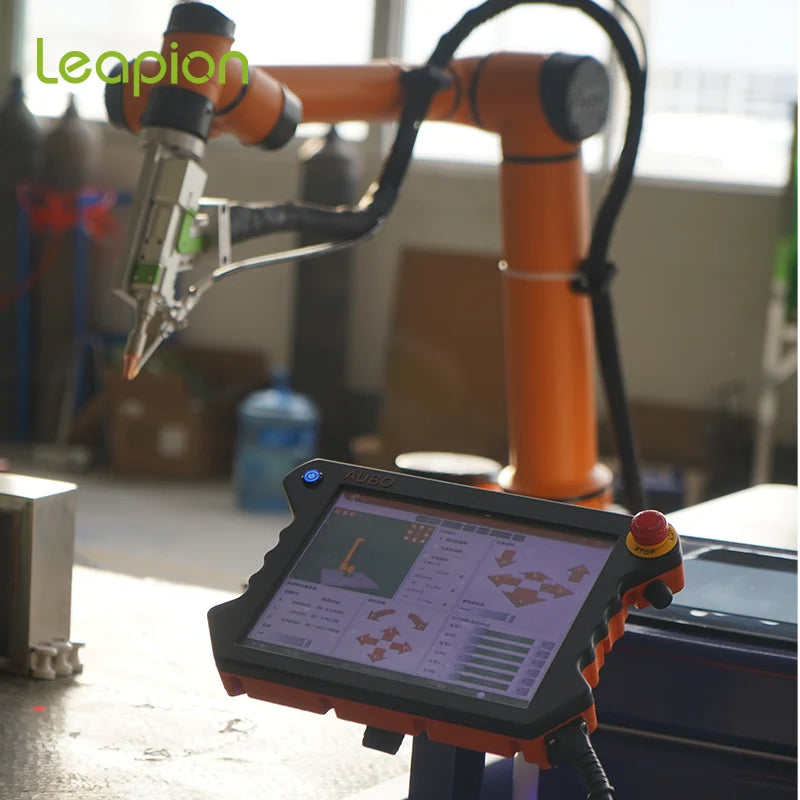 Laser Cleaning Welding Machine Robot On A Track Laser Iron Cutter And Welding Machine Tools