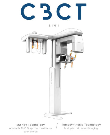 3D Imaging oral cbct Dental Cone beam Computer Tomography X Ray Scanning machine with cephalometric
