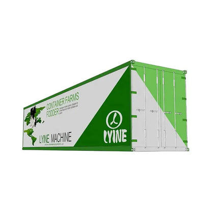 Lyine Fully Automatic Hydroponics Fodder System Hydroponics Barley Fodder Grass Growing Machine Hydroponic Fodder Container