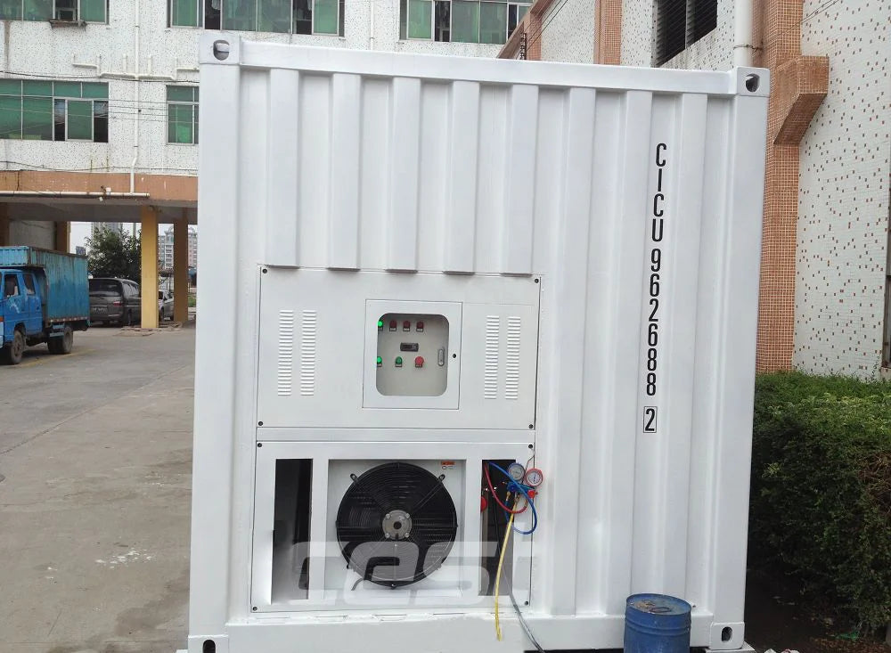 40 Feet Container Cold Storage 5 Hp Condensing Unit Refrigerated Containers Freezer Cold Storage Room