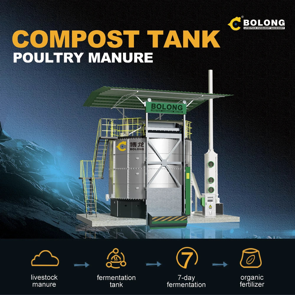 fertilizers organic chicken poultry farming equipments compost making machines