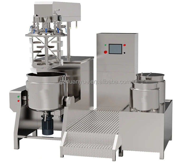 Small Mayonnaise Making Machine Chemical Products Blenders Mixers Food Processors Vacuum Emulsifying Mixer