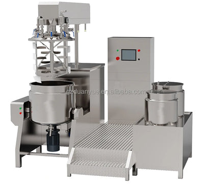 Small Mayonnaise Making Machine Chemical Products Blenders Mixers Food Processors Vacuum Emulsifying Mixer