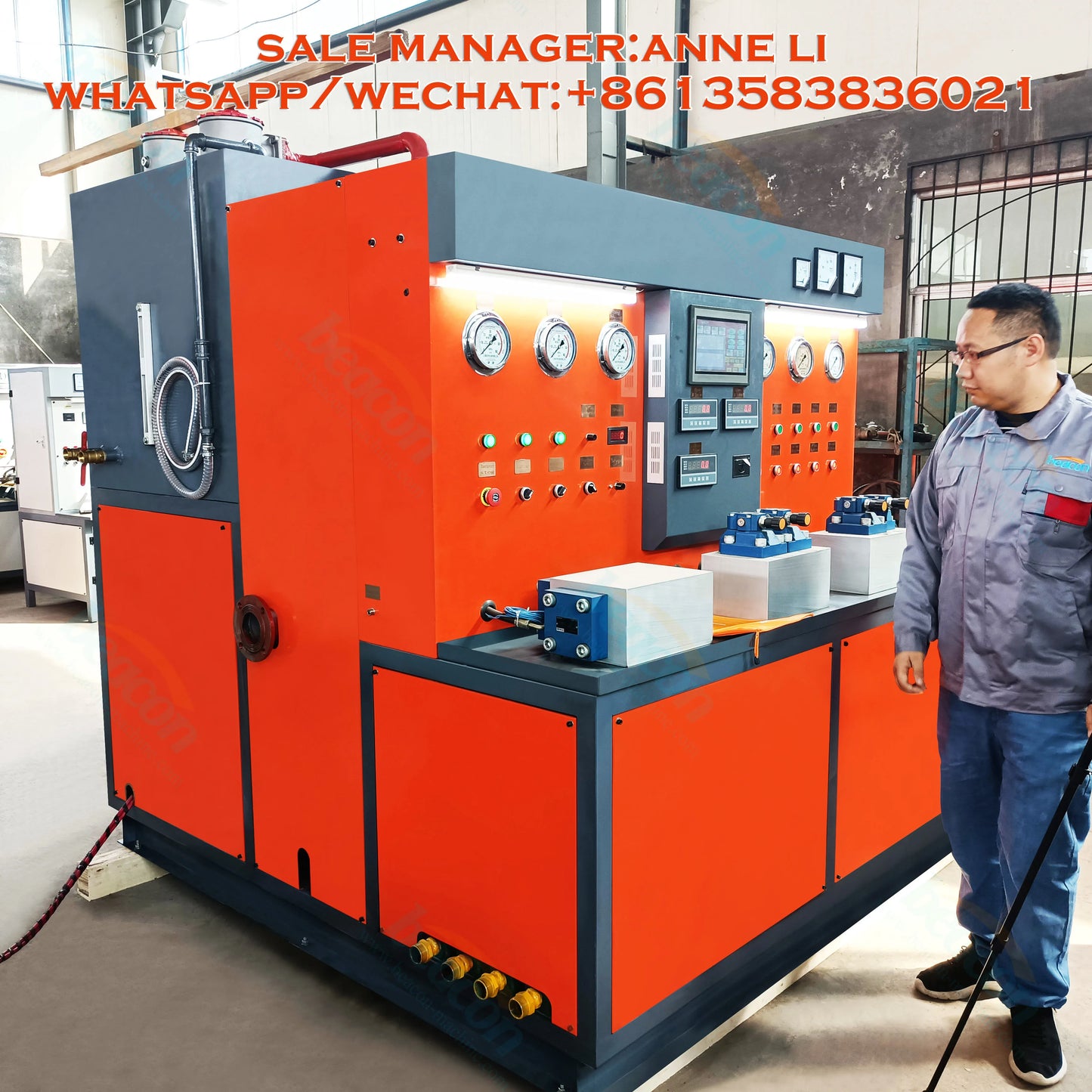 HP-B Hydraulic Testing Equipment BEACON Hydraulic Pump Test Stand For Hydraulic Part