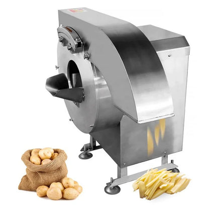 Automatic Potato Chips Production Line Frozen French Fries Making Machine