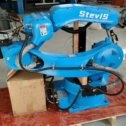 Local service in Bulgaria robotic arm machine welding for storage racks production robot MIG weld industry automat robot weld
