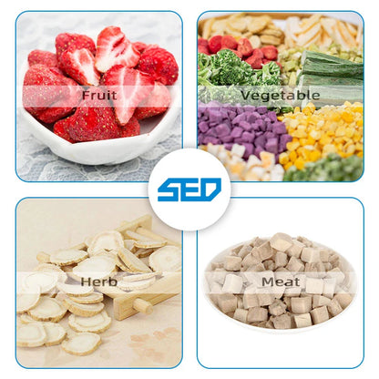 400 kg / batch High Efficiency Large Freeze Dryer Freeze Dryer Industrial