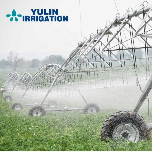 2024 center pivot irrigation system electric move liner  agricultural sprinkle irrigation machine