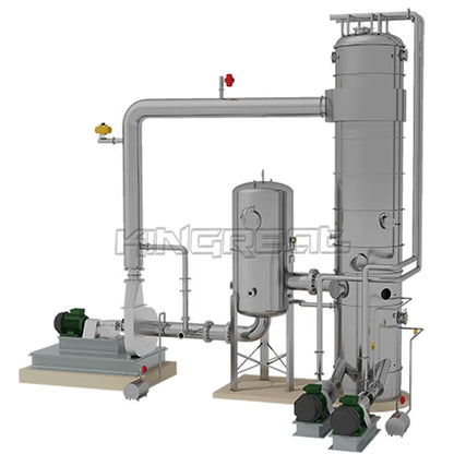 Large Output Salt Production Equipment MVR System Forced Circulation Evaporator