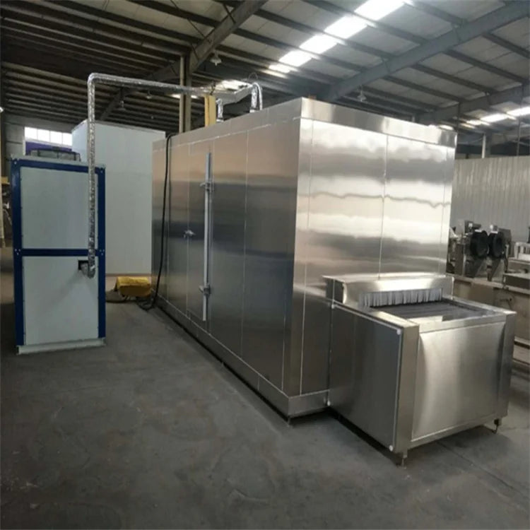 IQF machine industrial Quick belt tunnel freezer with 150 kg capacity for fruits and vegetables freezing process