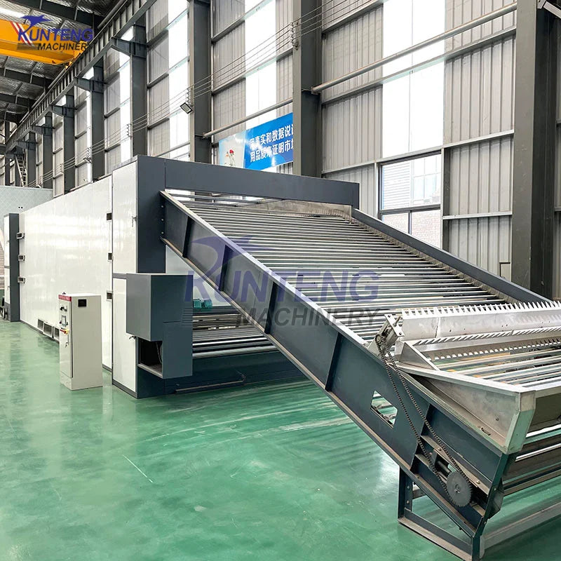 Full vegetable and fruit cassava sweet potato banana dates orange cleaning slicing and drying machine equipment processing line