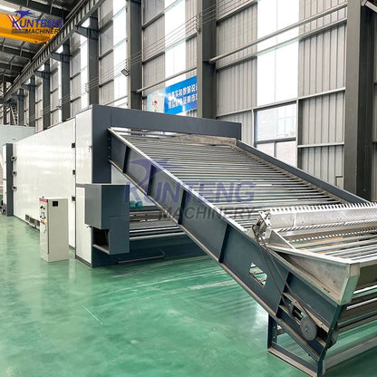Full vegetable and fruit cassava sweet potato banana dates orange cleaning slicing and drying machine equipment processing line