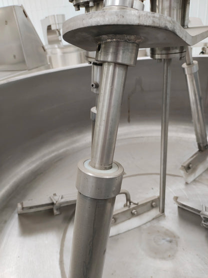 Good quality multi-claws planetary jacketed kettle automatic gas heating frying machine with mixer commercial granule fryer