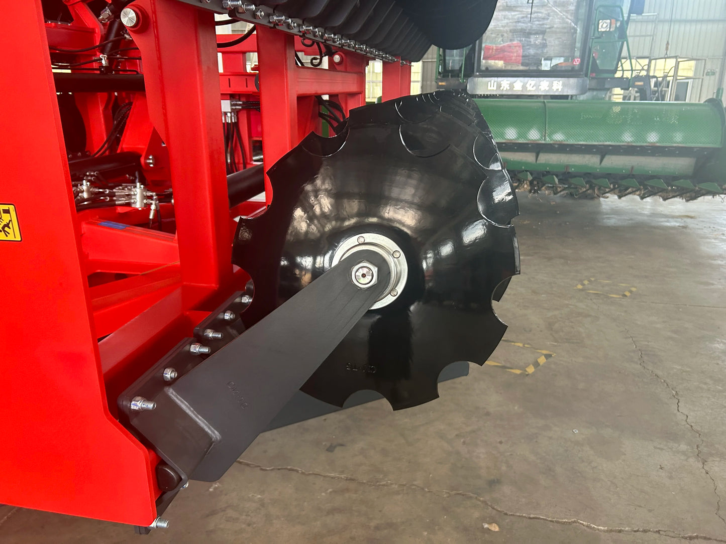traction type heavy duty power Agriculture  Combination Tillage Machine land breaking leveling machine tillage tiller machinery