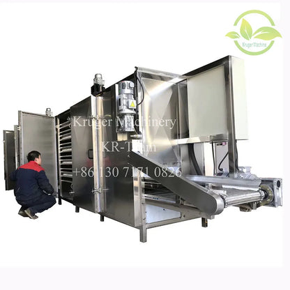 High Efficiency Industrial Electric Tunnel Drying Oven With Conveyor Belt Multilayer Belt Dryer