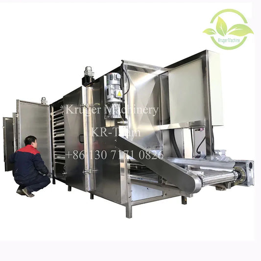 High Efficiency Industrial Electric Tunnel Drying Oven With Conveyor Belt Multilayer Belt Dryer