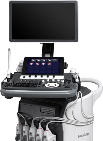 Medical Ultrasound Instruments Sonoscape S50 Digital 4D 5D Color Doppler Ultrasound Machine