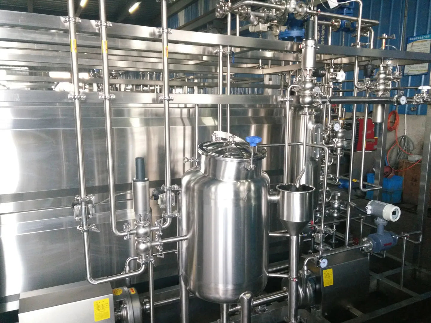 Tubular Type UHT Milk Sterilization Machine