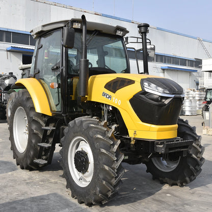 china 100hp farm tractor 4wd Trator Tracteur 100 PS Traktor vineyard 4x4 agriculture Tractor de 100hp tractor